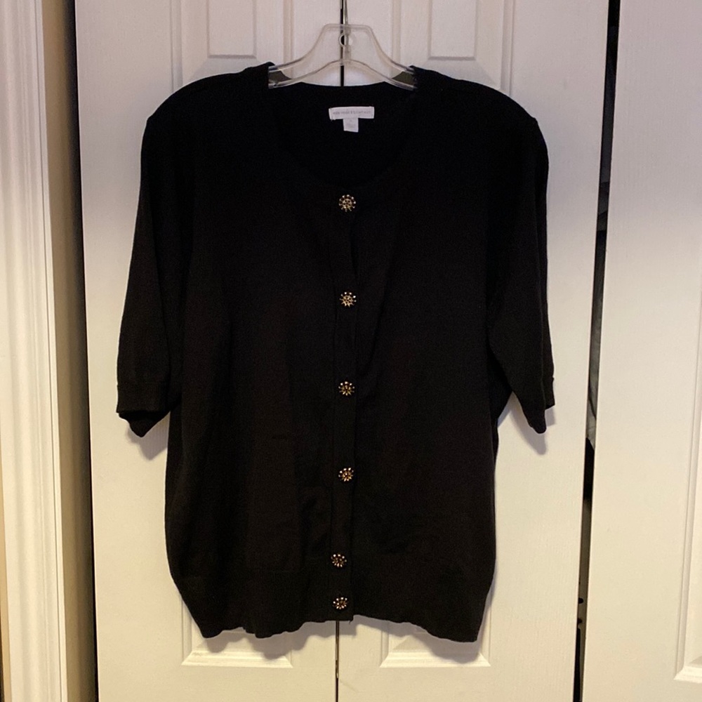 Black New York & Company Cardigan